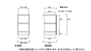 【期間限定ポイント5倍 6/24まで】台所すきま収納 高さ60cm幅25〜29cm奥行31cm厚棚板（耐荷重30Kg）DVDディスプレイ ランドリー収納 幅1cm単位でオーダー タフ棚板家具