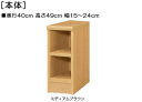 頑丈本箱 高さ49cm幅15〜24cm奥行40cm厚棚板（棚板厚み2.5cm）絵本ラック 店舗収納 幅を1cm単位でご指定 丈夫な棚板家具 頑丈本箱