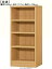 書庫 高さ117cm幅45〜59cm奥行46cm厚棚板(棚板厚み2.5cm)新聞ラック 勉強部屋棚 幅1cm単位でオーダー..