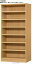 オフィス書庫 高さ178cm幅81〜90cm奥行46cm厚棚板(棚板厚み2.5cm)教材ディスプレイ 集会所ラック 幅1..