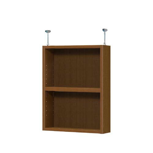 天井突っ張り上置棚 上棚(高さ調整可) タフタイプ 薄型 高さ63〜72cm幅30〜44cm奥行17．5cm（棚板厚み2..