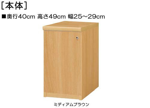 全面扉扉付木製頑丈本箱 高さ49cm幅25〜29cm奥行40cm厚棚板（棚板厚み2.5cm） 片開き(左開き/右開き) 全面扉付洗面所ラック 本棚 幅 25 cm 寸法 指定