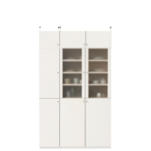 深型台所収納棚高さ208〜217cm幅30〜44cm奥行46cm(高さ=ラック高さ178cm+突っ張り棚高さ23cm+伸縮突っ張り金具)木製片開き扉深型台所収納棚