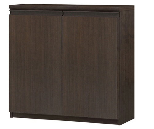 フラット扉カウンター下収納 高さ80cm幅71〜80cm奥行19cm厚棚板（棚板厚み2.5cm） 両開き フラット扉付ダイニングボード 整理棚 幅 78 cm 横幅 注文