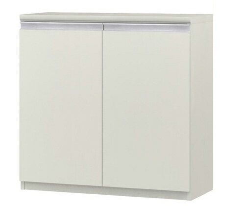 フラット扉窓下収納 高さ80cm幅71〜80cm奥行31cm厚棚板（棚板厚み2.5cm） 両開き フラット扉付勉強部屋..