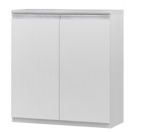 Rakuten - フラット扉壁面本棚 高さ88．1cm幅71〜80cm奥行31cm厚棚板（棚板厚み2.5cm） 両開き フラット扉付洗面所ボード 整理棚 幅 78 cm 横幅 注文