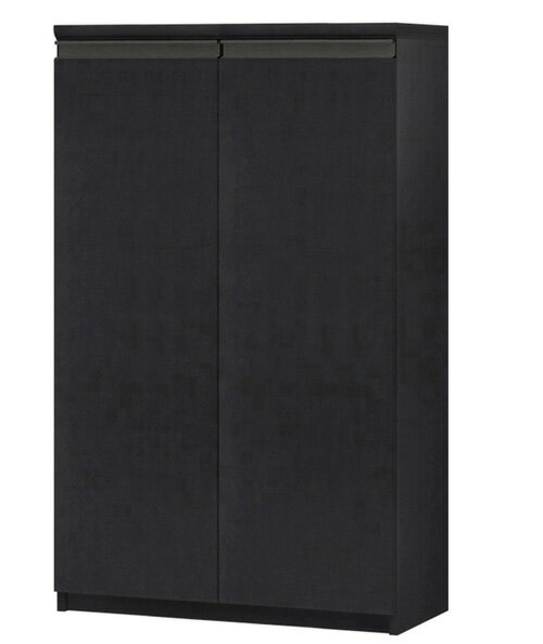 フラット扉壁面本棚 高さ117cm幅60〜70cm奥行31cm厚棚板（棚板厚み2.5cm） 両開き フラット扉付ウォークインクローゼット棚 本棚 幅 64 cm 寸法 指定