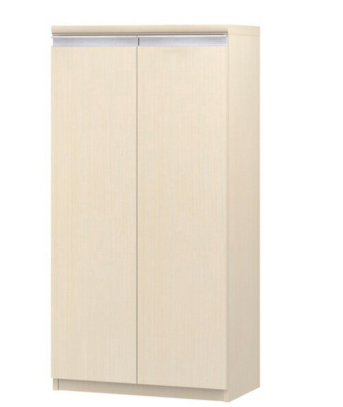 Rakuten - フラット扉扉付き木製玄関収納 高さ117cm幅45〜59cm奥行40cm厚棚板（棚板厚み2.5cm） 両開き フラット扉付居間ボード 整理棚 幅 47 cm 横幅 注文
