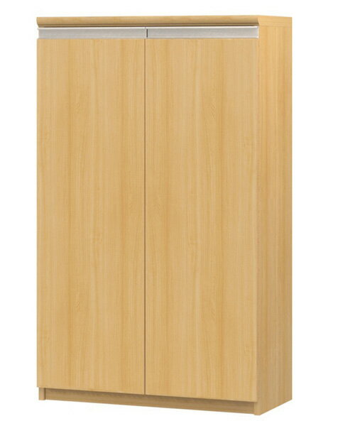 フラット扉書庫 高さ117cm幅60〜70cm奥行46cm厚棚板（棚板厚み2.5cm） 両開き フラット扉付勉強部屋家具 本棚 幅 65 cm 横幅 指定