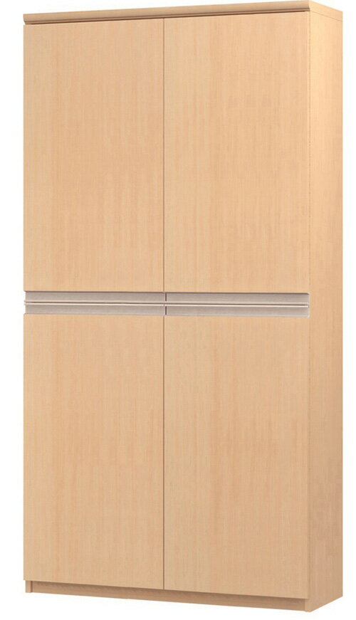 Rakuten - フラット扉オーダー書庫 高さ178cm幅81〜90cm奥行19cm厚棚板（棚板厚み2.5cm） 上下共両開き フラット扉付サニタリシェルフ 整理棚 幅 86 cm 横幅 注文