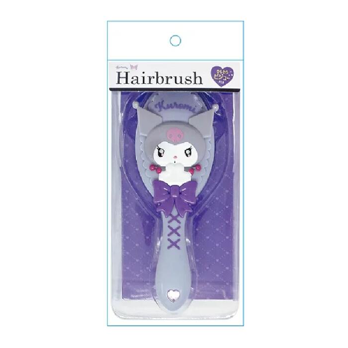 Rakuten - 森本産業 RM-6958 ダイカットヘアブラシ サンリオキャラクターズ クロミ ブラッシング sanrio キャラクター クロミ グッズ 可愛い ヘアブラシ 髪の毛 クシ ヘアケア 子供 女性 ギフト プレゼント 贈り物 KUROMI