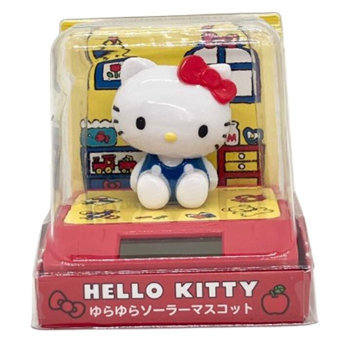 乐天商城 - ケイカンパニー KT-YS-KR ハローキティ ゆらゆらソーラーマスコット キティルーム ソーラートイ 首振り人形 ソーラー電池 HELLO KITTY サンリオ 可愛い 日本 おみやげ お土産 プレゼント ユラユラ にんぎょう インテリア 置物 キャラクター