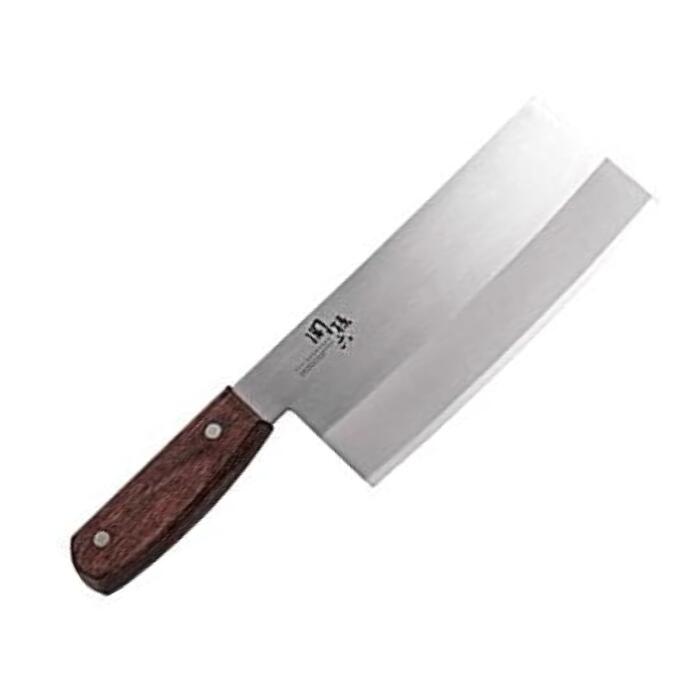 貝印 AB-5521 関孫六中華包丁 ステンレス製 刃渡り175mm 板厚3mm 日本製 積層強化木ハンドル 左右兼用 両刀 岐阜県 関市 本格派 中国 包丁 錆に強い ステンレス鋼 刃渡り17.5cm 料理 調理 キッチン用品 Made in Japan