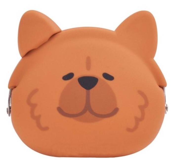 ピージーデザイン mimi POCHI Friends Chow Chow チャウチャウ 犬 イヌ 動物 いぬ シリコンポーチ がま口 コインケース 小銭入れ かわいい p+gdesign 雑貨 レディース 小物 子ども 女性 アニマル 財布 プレゼント ギフト 贈り物 ミミポチのサムネイル