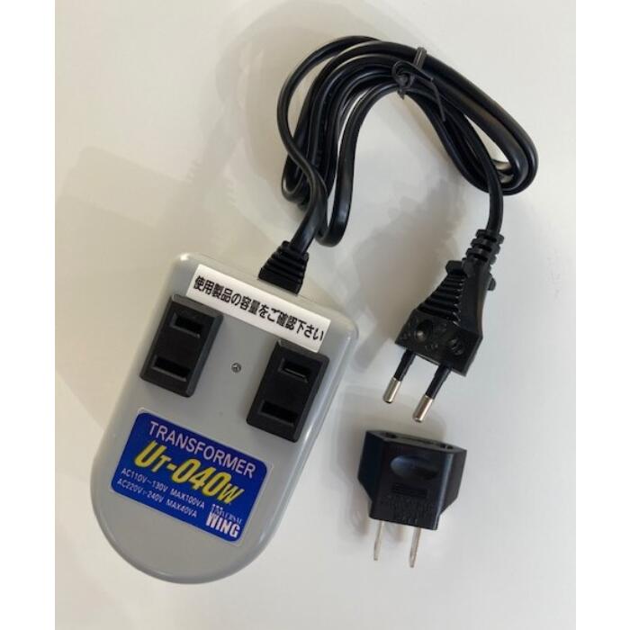ͭ������ UT-040W ����ι�����Ѱ��� ������ �㳰��ǧ�� ����AC110��130V AC220��240V ����AC100V ��������100W(AC110��130V) 40W(AC220��240V) ����C������ ����A������ ������Ĺ1m �ȥ�� �����ޥ�ץ��ƥ����� ������ �ŵ����� ι������ �ȥ�٥�����