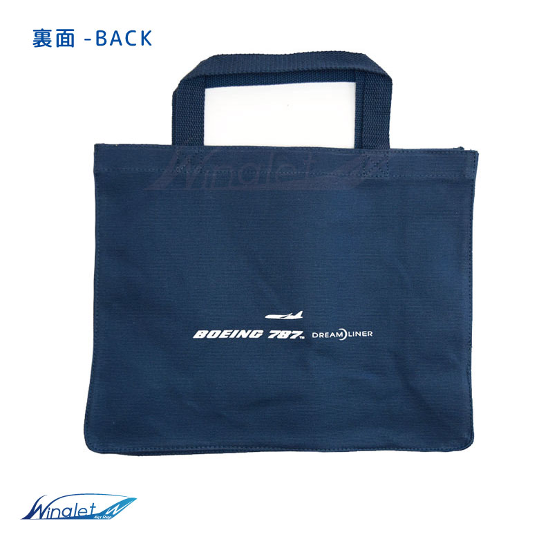 ANA トートバッグ Totebag NAVY BLUE ネイビーブルーANA BOEIN 787 DREAMLINER全日空 ボーイング787 ドリームライナー内ポケット 付き 綿 コットン旅客機 飛行機 エアライン airline 航空 グッズ goods ITEM アイテムプレゼント 贈り物 お土産 送料無料