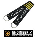 ENGINEER GWjA Zp҃L[`F[ L[z_[ ^O (1/1Pic) J[ ubN  BLACKtCg^O Flight tag keychains@ qObY goods ACe ITEM