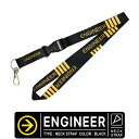 ネックストラップ エンジニア ENGINEER NeckStrap ナスカン付き 分離 コネクタ 技師 技術者 整備 修理 整備士 カード カードホルダー デジカメ カメラ 携帯ストラップ スマートフォン スマホ 航空 エアライン 飛行機 ひこうき 車 バイク 船 安全 グッズ アイテム