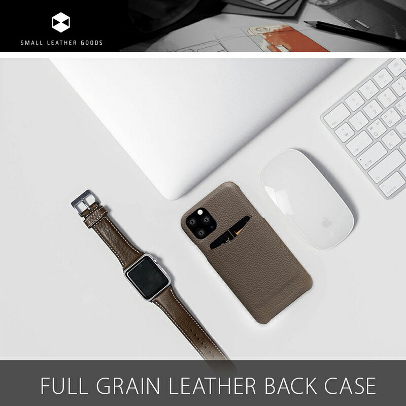 iPhone11 ケース 本革 SLG Design Full Grain Leather Back Case for iPhone 11 アイフォン11 iPhoneケース ブランド スマホケース イレブン 背面 カバー 携帯ケース 背面 カード収納 皮 革 レザー おしゃれ iPhone XI 大人 かわいい マグネットなし 高級感 スーパーセール