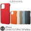 iPhone 13 / iPhone13 Pro / iPhone13 mini / iPhone 13 ProMax  ܳ ̥ GRAMAS Shrunken-calf Leather Shell Case iPhone 13mini ޥۥ ե 13 ץ ޥå  ۥ ߥ iPhone ֥  ޥ С쥶 