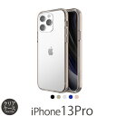 iPhone13 Pro ケース クリア 背面ケース motomo INO Achrome Shield Case スマホケース アイフォン 13 プロ 背面 透明 iPhoneケース iPhone 13 ブランド クリアケース アイホン スマホ カバー シェル 携帯ケース ギフト おしゃれ ハードケース あす楽 母の日 父の日