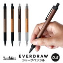 ラダイト エバードロー シャーペン Luddite EVERDRAW 書きやすい 疲れにくい シャープペンシル かっこいい おしゃれ 高級 真鍮 シャーペン 芯...