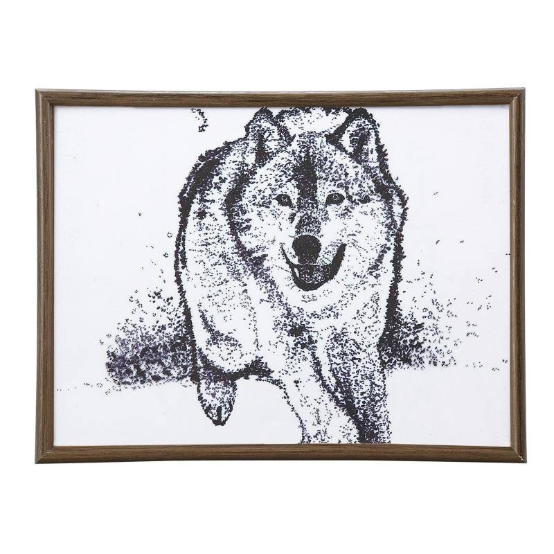 点描ウッドフレーム ハガキサイズ