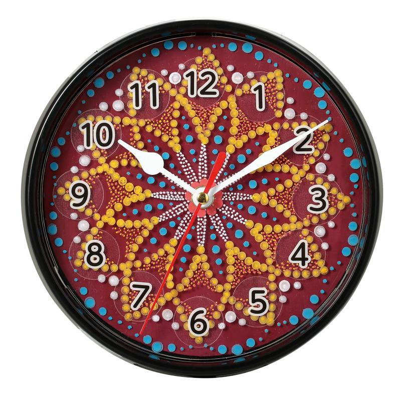 サークルクロック 点描セット(ドットマーカーペン4色付)