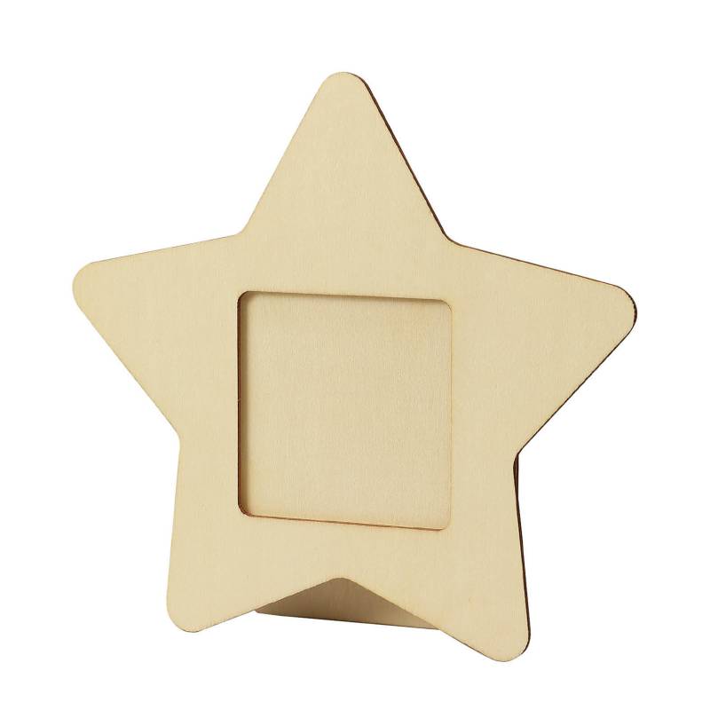 Promotion - ワークショップ20人用セット 木製星形小物入れ