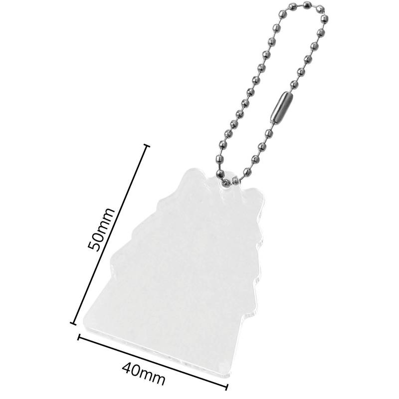 アクリルキーホルダー お城型