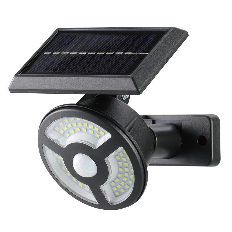 商品の説明 ⇒ 他の防犯アイテムを探す 商品説明：人を感知してライトがつくソーラー充電式防犯ライト壁にも取り付け可能電源/光電池、防水性能/IPX54相当商品サイズ（単位mm)：130×105×230mmセット内容：本体×1重量（g）：30...