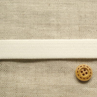 【平ゴム】 幅広ソフトゴム 白 15mm幅 【1M】