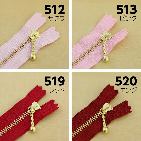 �ڤ���10��SET�� YKK���ե����ʡ���°������� ���դ����饤���� �ߤ� 25cm ��27��Ÿ���ۥ��顼2