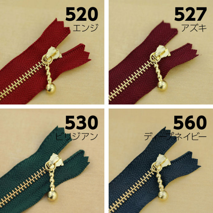 �ڤ���10��SET�� YKK���ե����ʡ���°������� ���դ����饤���� �ߤ� 40cm ��14��Ÿ����