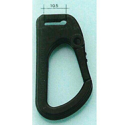 商品の説明 テープ通し穴のカナビラフックです 小物やクラフトに♪ 有名アパレルメーカーも使用している本格アイテムです♪ 安心安全の日本製 激安手芸用品通販店ウイングスだからできる問屋価格です サイズ 約50mm長　穴10.5mm ★メール便は100個程度までになります。 色 黒 ご注意 ※直接のアイロンはお避け下さい。 ※お使いのディスプレイや環境によって画像のお色と異なる場合がございます。 ※工場からのお取り寄せになりますので、ご注文が確定してもタイミングにより売り切れ・入荷待ち状態である場合がございます。　