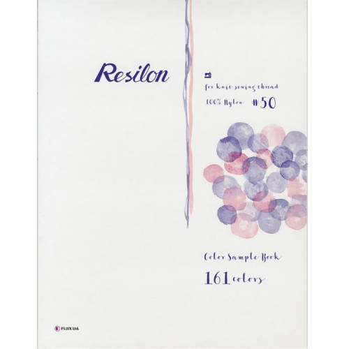 『フジックス ニットレジロン 見本帳』サンプルスワッチ 全161色