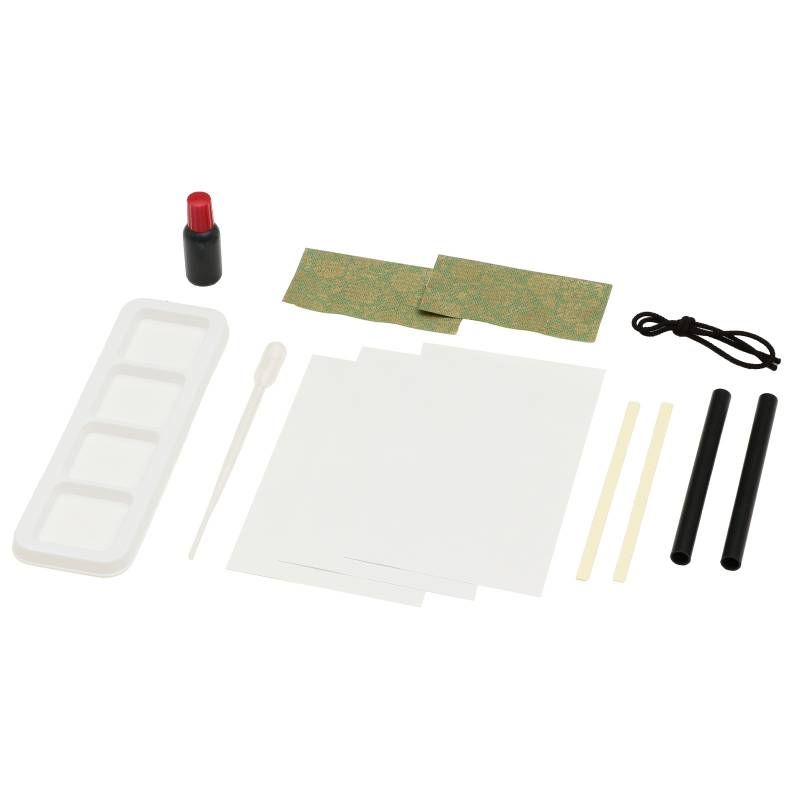 水墨画基本セット てづくりタペストリー はがき付