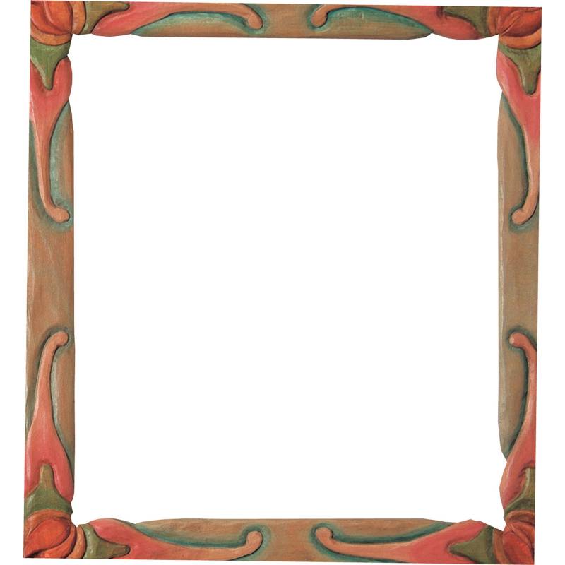 木彫しきし額縁(細)