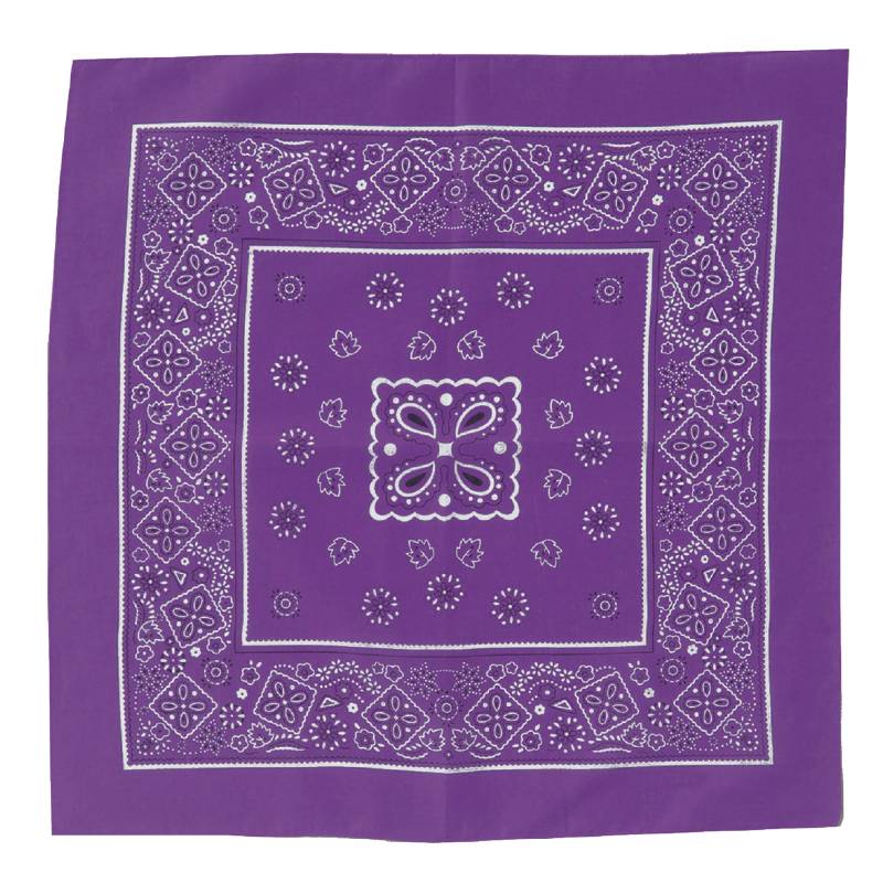 バンダナ 紫の商品画像