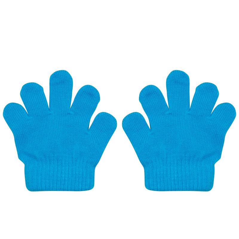 乐天商城 - ミニのびのび手袋 青