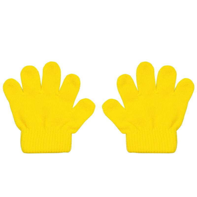 乐天商城 - ミニのびのび手袋 黄