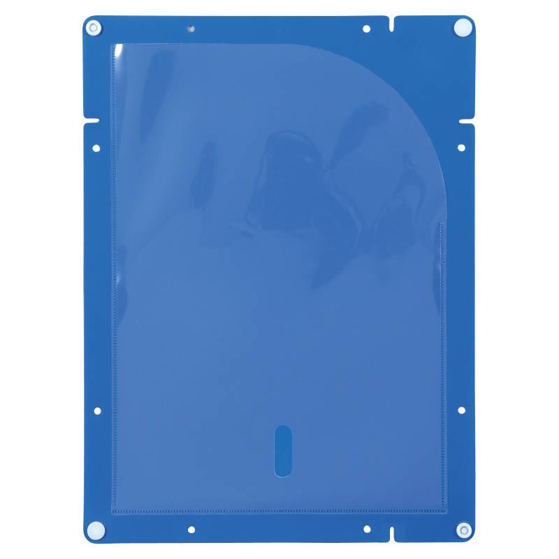 縦横連結掲示ホルダー A4 ブルー