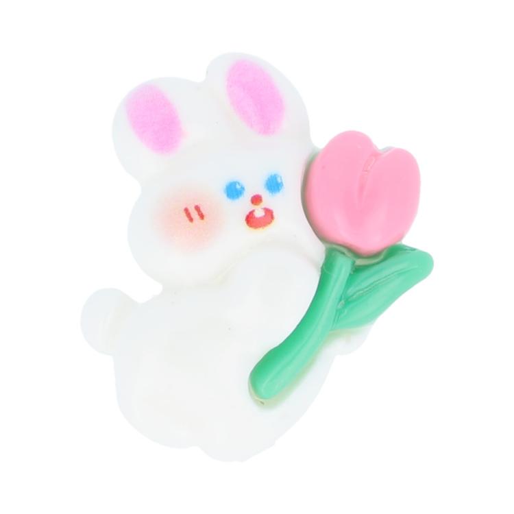 デコパーツ フラワーラビット【12個入り】