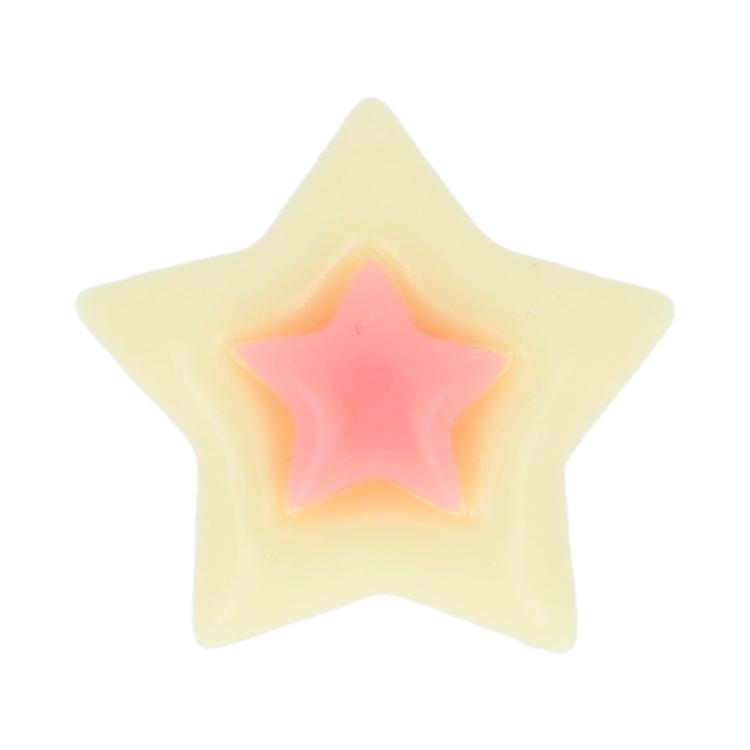 デコパーツ スター イエロー【20個入り】
