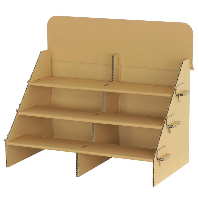 組立式ダンボール射的台