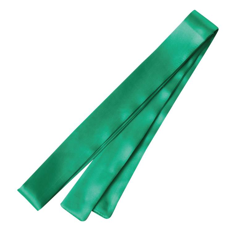 ソフトサテン はちまき 緑