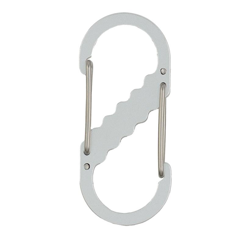 乐天商城 - SA-3 Wフックカラビナ シルバー