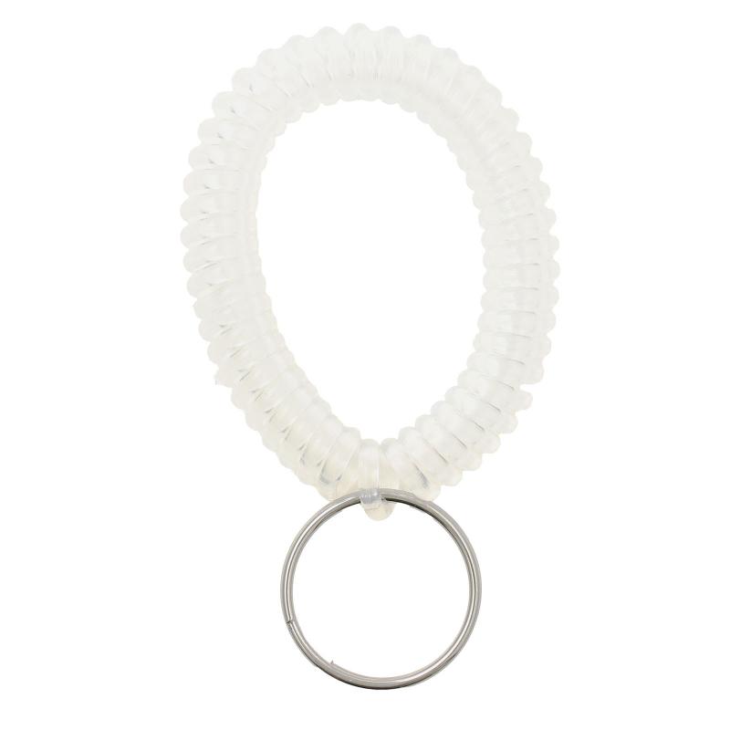 No.400 コイルブレス（紛失防止用） クリア