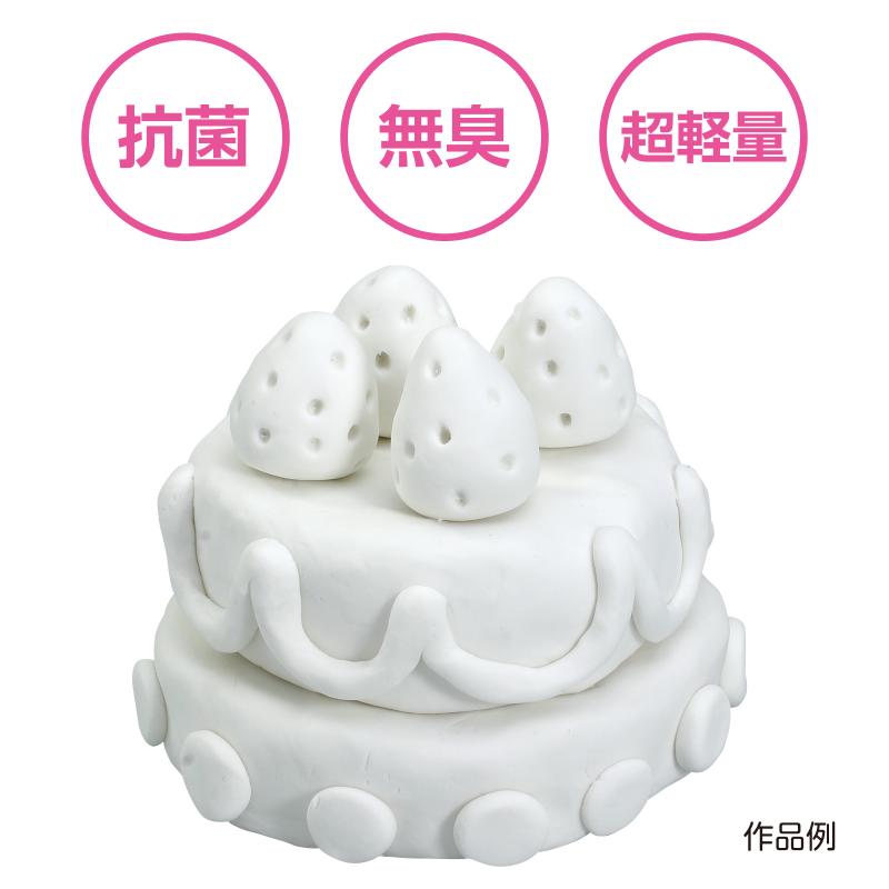 クリーンねんど パールホワイト ねんどケース入セットB 3