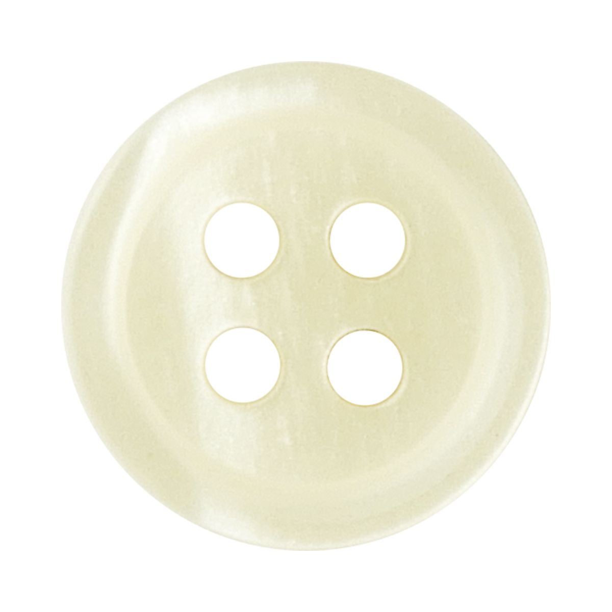 樂天商城 - 貝調シャツボタン 4つ穴 10mm 生成 【8個入り】